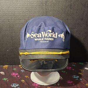 Sea World Whale Trainer Cap